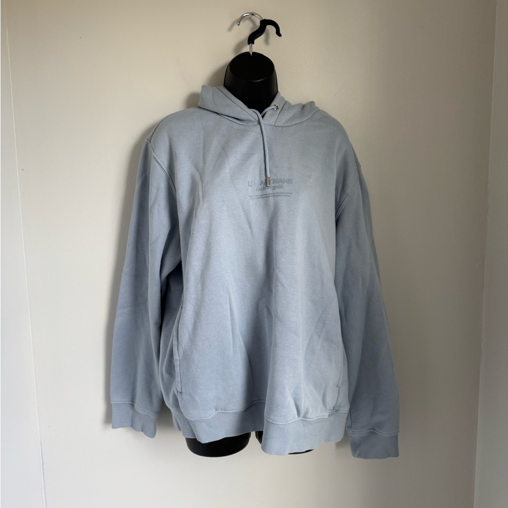 H&M Baby Blue “Les Artisans” Hoodie Size XL